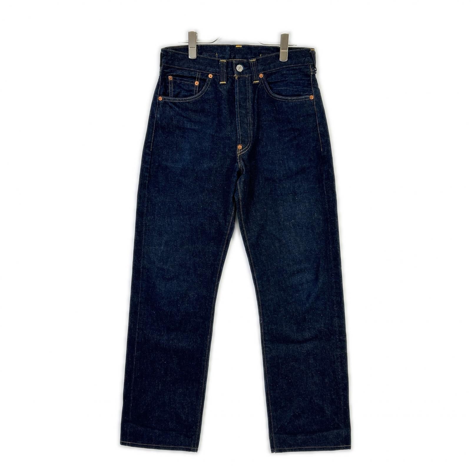 LEVI'S リーバイス 1937年モデル復刻 501XXC インディゴ ボタン裏555 BIG E シンチバック ボタンフライ ストレートデニムパンツ ボトムス