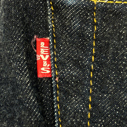 LEVI'S リーバイス 1937年モデル復刻 501XXC インディゴ ボタン裏555 BIG E シンチバック ボタンフライ ストレートデニムパンツ ボトムス