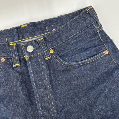 LEVI'S リーバイス 1937年モデル復刻 501XXC インディゴ ボタン裏555 BIG E シンチバック ボタンフライ ストレートデニムパンツ ボトムス