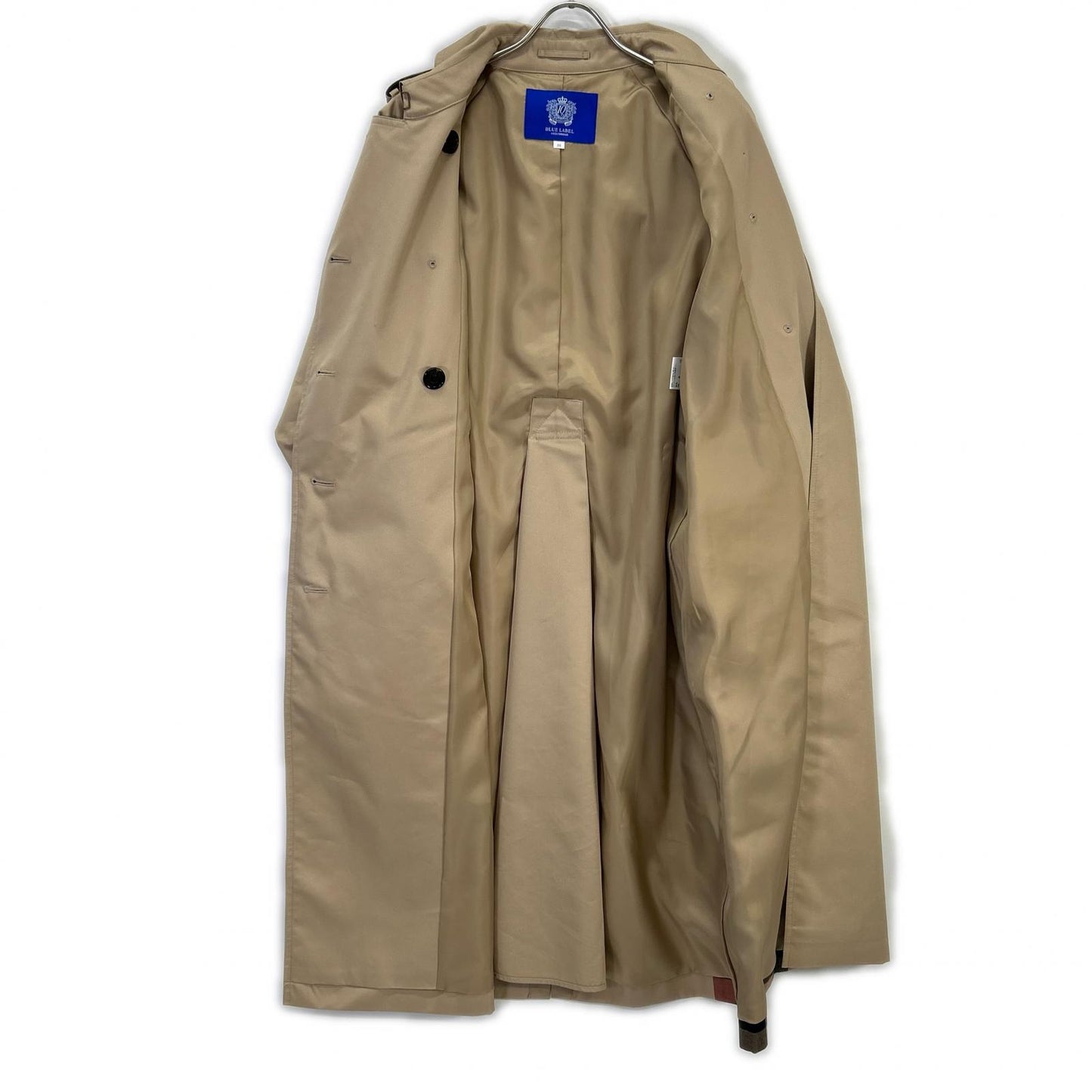 25SS 【10th ANNIVERSARY】Light Gabardine Partial Check Trench Coat - Women's 38