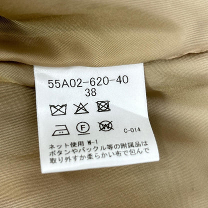 25SS 【10th ANNIVERSARY】Light Gabardine Partial Check Trench Coat - Women's 38