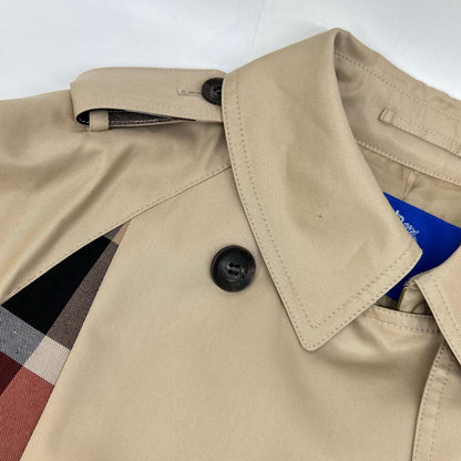 25SS 【10th ANNIVERSARY】Light Gabardine Partial Check Trench Coat - Women's 38