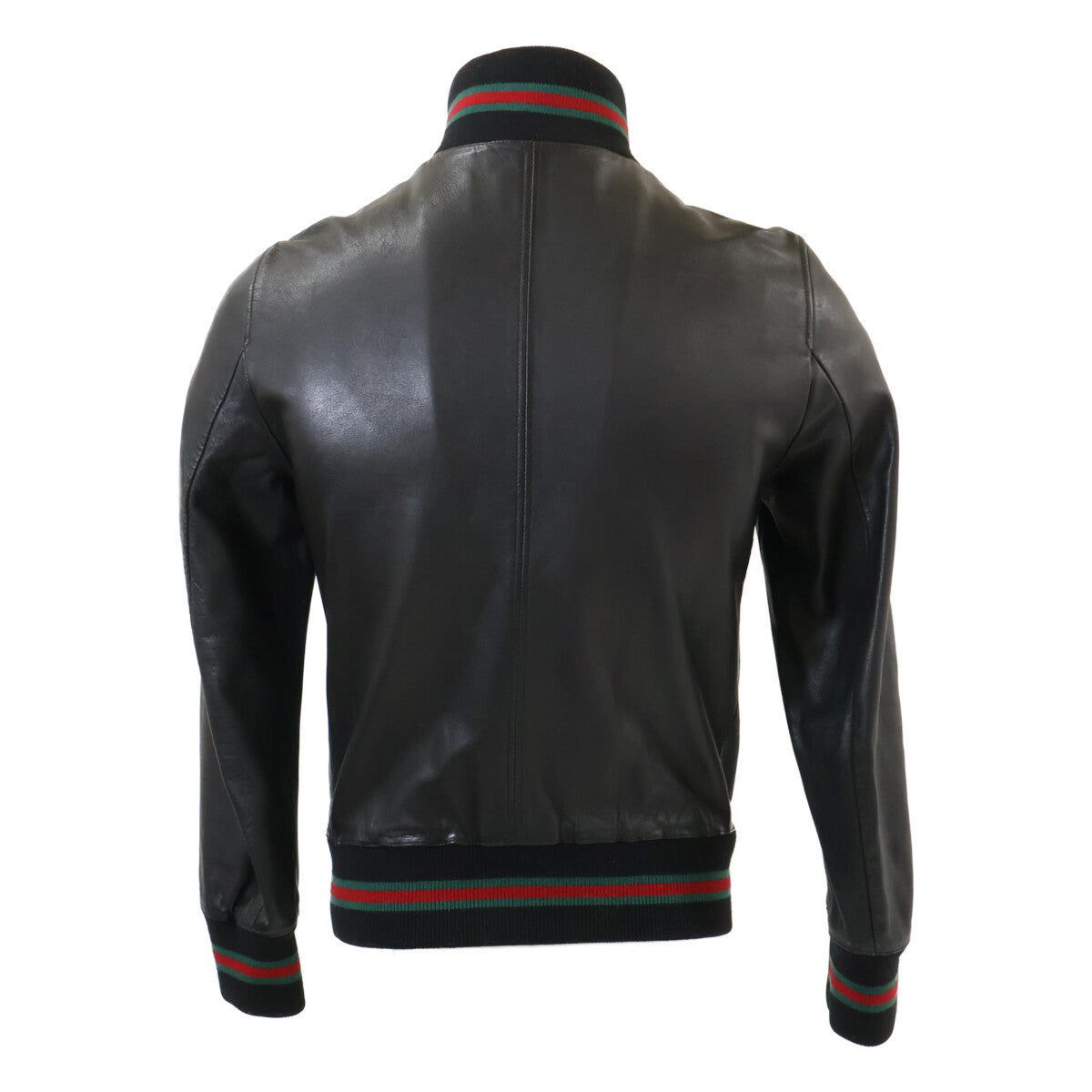 トムフォード ダブルジップアップ リブ切替 ラムレザーブルゾンパーカー 46 国内正規 171478 Tom Ford/ﾄﾑﾌｫｰﾄﾞ期 ｼｪﾘｰﾗｲﾝﾘﾌﾞ ﾗﾑﾚｻﾞｰｼﾞｬｹｯﾄ