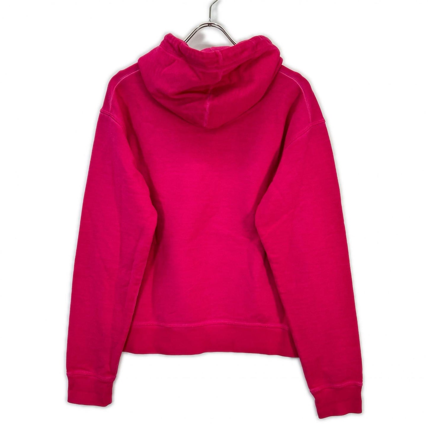 S75GU0429 22AW Pink Logo Print Hoodie Top XXS Women's