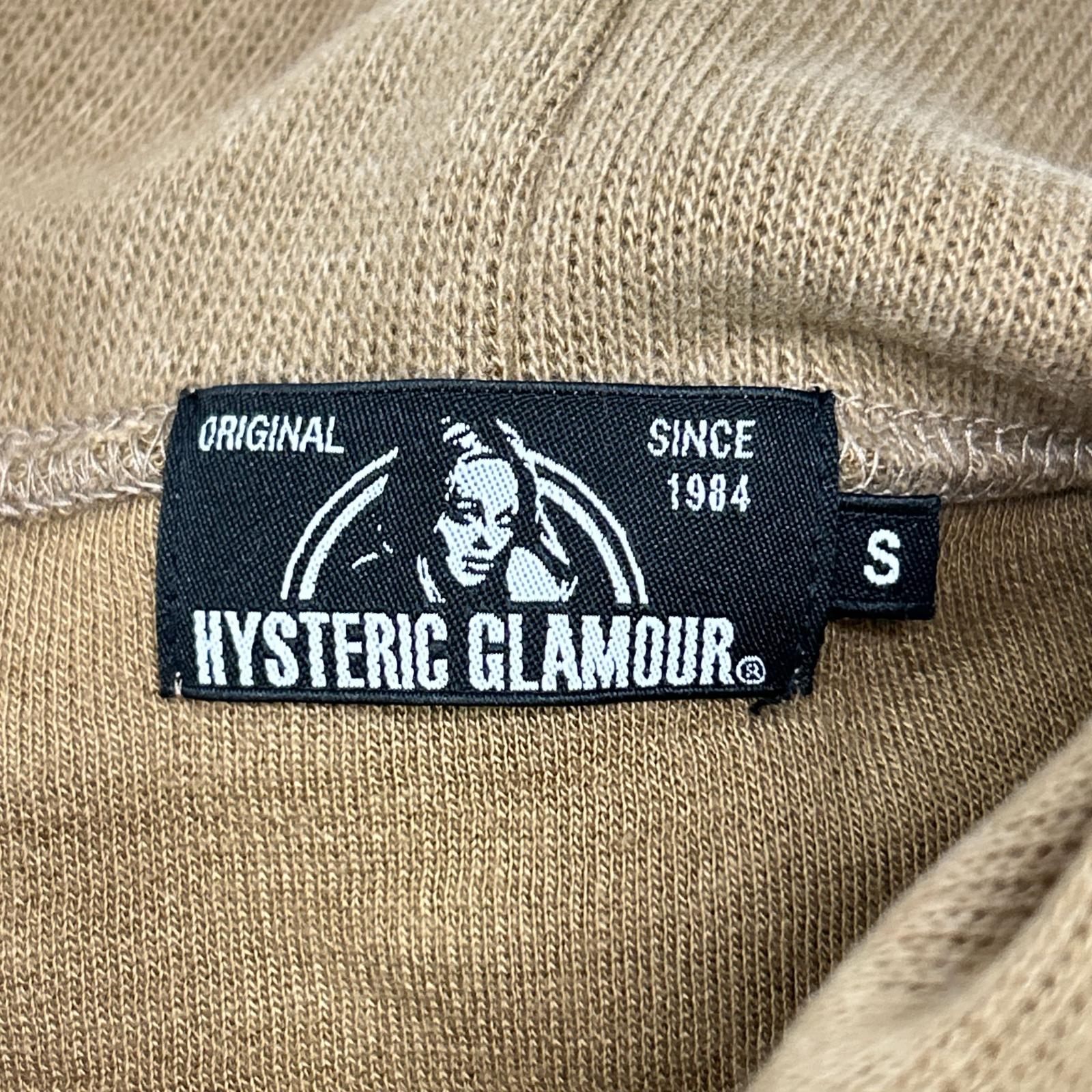 HYSTERIC GLAMOUR ヒステリックグラマー 02203CF07 ブラウン GREATEST PARTY SOUNDS パーカフーディ トップス