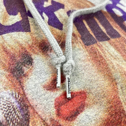 HYSTERIC GLAMOUR ヒステリックグラマー 02171CF04 グレー LICK ME LOVE プルオーバーパーカ トップス