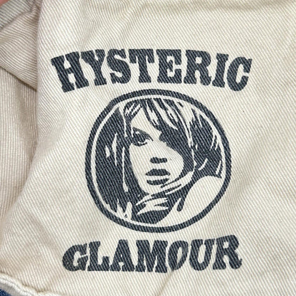 HYSTERIC GLAMOUR ヒステリックグラマー 0263AP19 インディゴ スタッズポケット ヒスガールペイント ストレートデニムパンツ ボトムス