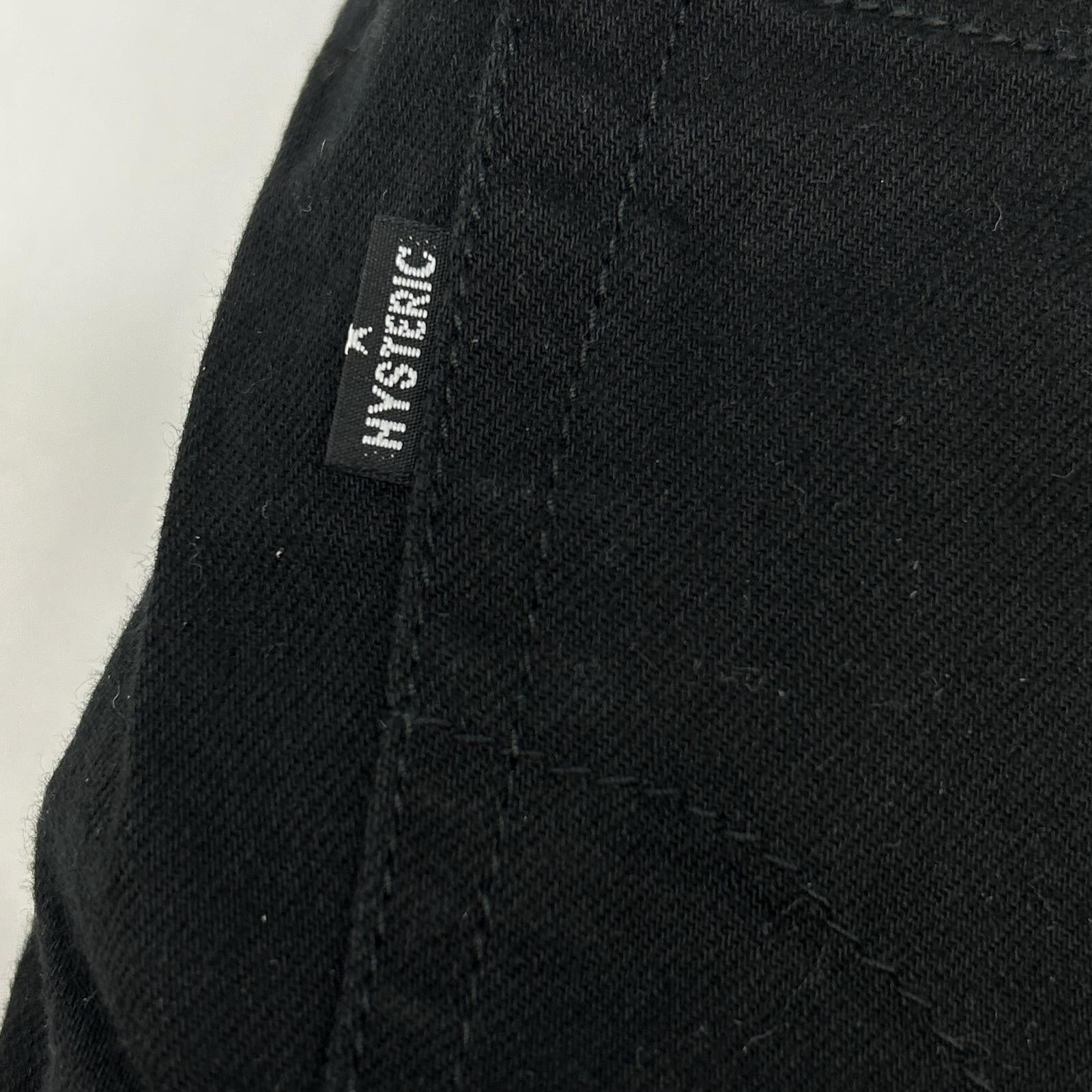 HYSTERIC GLAMOUR ヒステリックグラマー 02193AP11 ブラック LOGO PATCH ワッペンデニムパンツ ボトムス