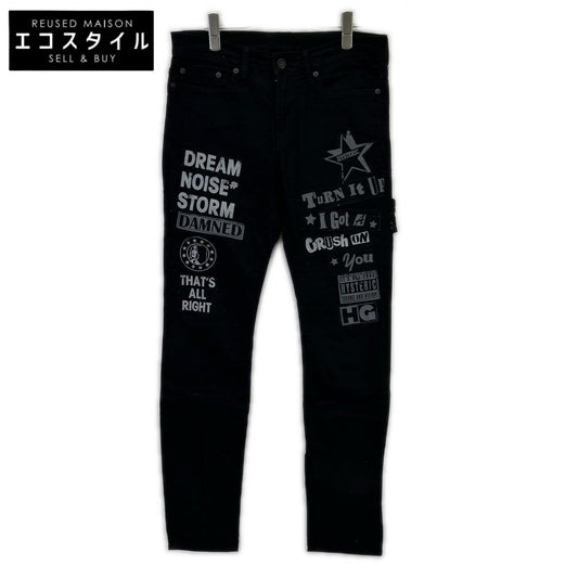 02193AP11 ﾌﾞﾗｯｸ LOGO PATCH ﾜｯﾍﾟﾝﾃﾞﾆﾑﾊﾟﾝﾂ ボトムス 29 メンズ