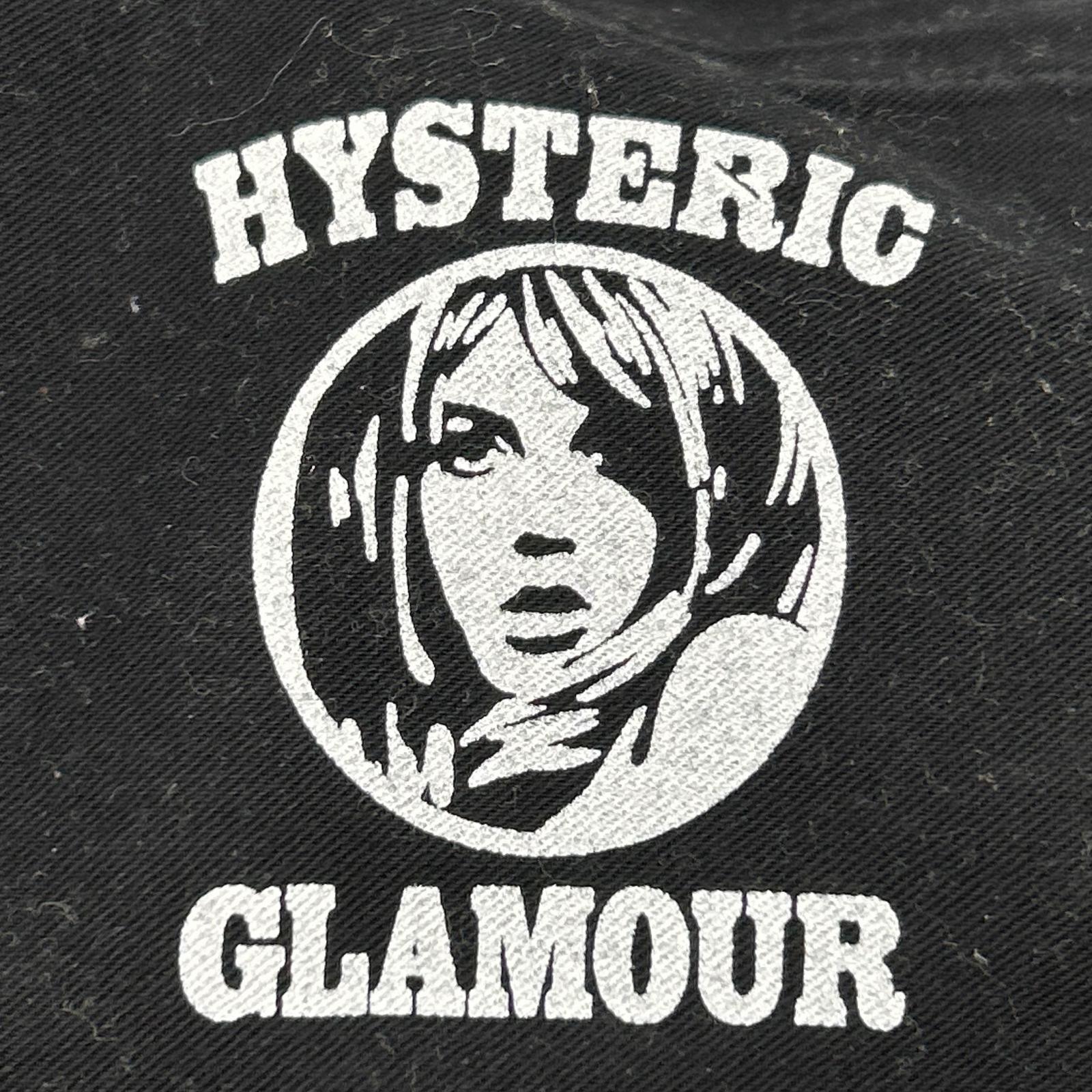 HYSTERIC GLAMOUR ヒステリックグラマー 02193AP11 ブラック LOGO PATCH ワッペンデニムパンツ ボトムス