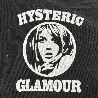 HYSTERIC GLAMOUR ヒステリックグラマー 02193AP11 ブラック LOGO PATCH ワッペンデニムパンツ ボトムス