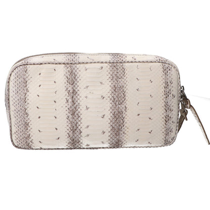 A.D.M.J. Accessoires De Mademoiselle ADMJ 【新品同様】22SC020201 THE BEE パイソン がま口 ショルダーバッグ