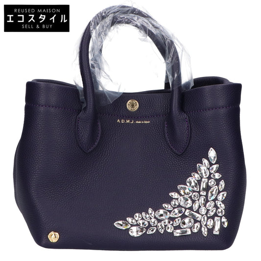 A.D.M.J. Accessoires De Mademoiselle ADMJ [Near Mint] 23SC090502 Swarovski Mozart Tote Bag