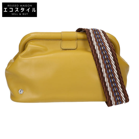 A.D.M.J. Accessoires De Mademoiselle ADMJ [Near Mint] Clasp 2-Way Shoulder Clutch Bag Second Bag Clutch Bag