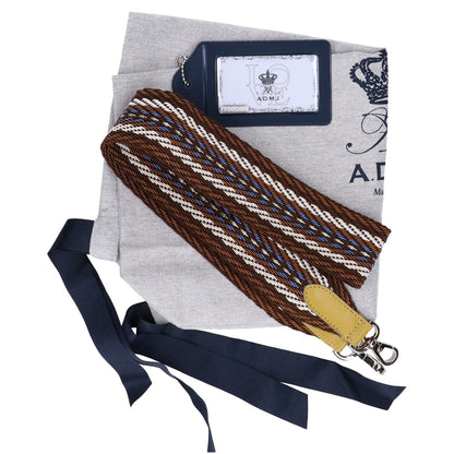 A.D.M.J. Accessoires De Mademoiselle ADMJ 【新品同様】がま口 2WAYショルダークラッチバッグ セカンドバッグ クラッチバッグ