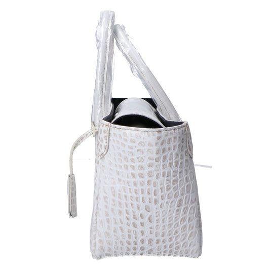 A.D.M.J. Accessoires De Mademoiselle ADMJ [Near Mint] 20AW01007 Himalaya Crocodile Embossed Mini Tote Bag