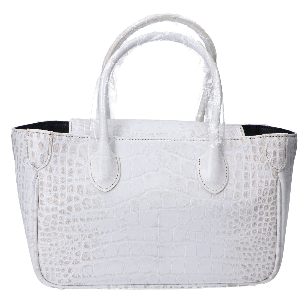 A.D.M.J. Accessoires De Mademoiselle ADMJ 【新品同様】20AW01007 ヒマラヤクロコ型押し ミニ トートバッグ