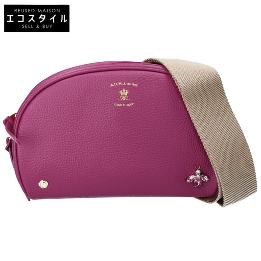 A.D.M.J. Accessoires De Mademoiselle ADMJ [Like New] THE BEE Round Accent Shoulder Bag