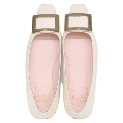 RogerVivier ロジェヴィヴィエ 【美品】RVW00700920D1P9997 ベルヴィヴィエパテントレザーメタルバックルキトン パンプス シューズ