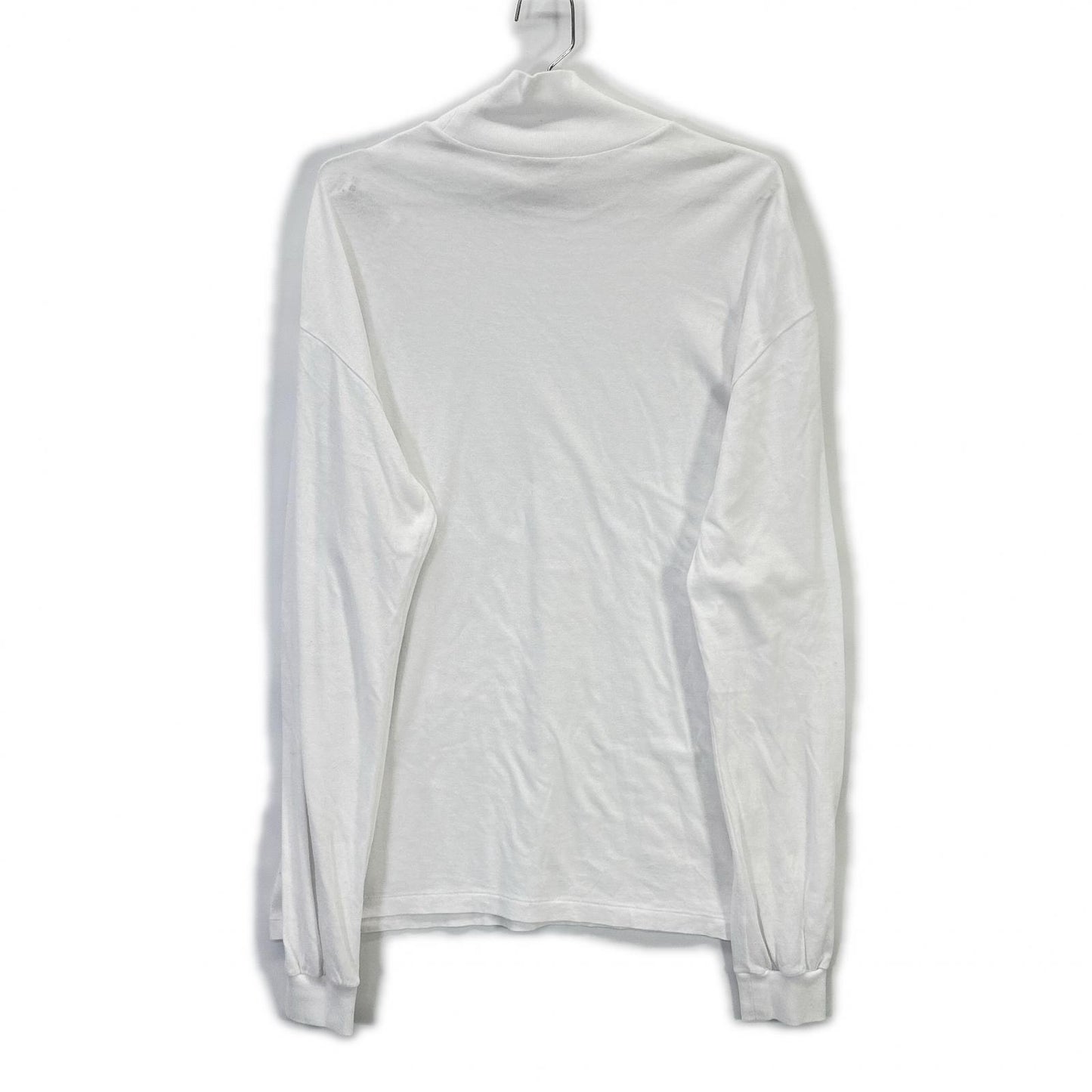 AURALEE オーラリー A22AP03ST 22AW ホワイト コットン100 SEAMLESS HI NECK L/S TEE カットソー トップス