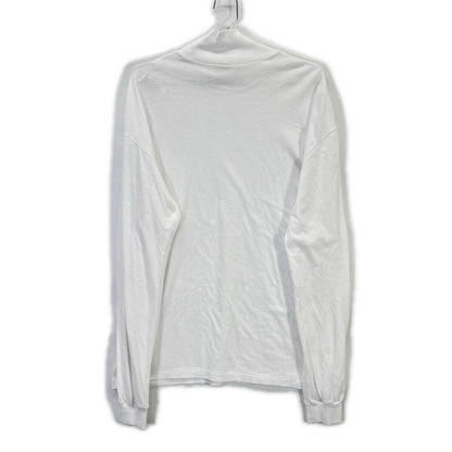 AURALEE オーラリー A22AP03ST 22AW ホワイト コットン100 SEAMLESS HI NECK L/S TEE カットソー トップス