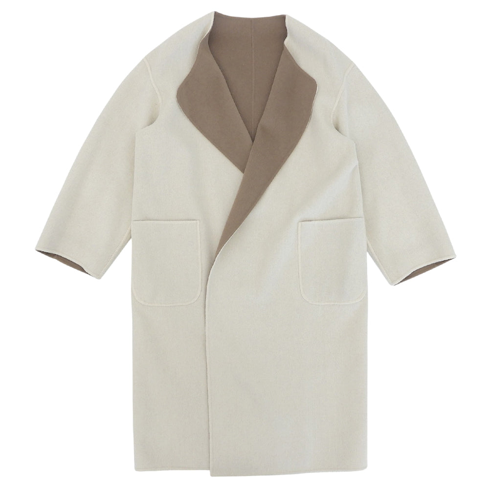 6(ROKU) ロク REVER SEWING GOWN COAT コート レディース ベージュ 38 コート