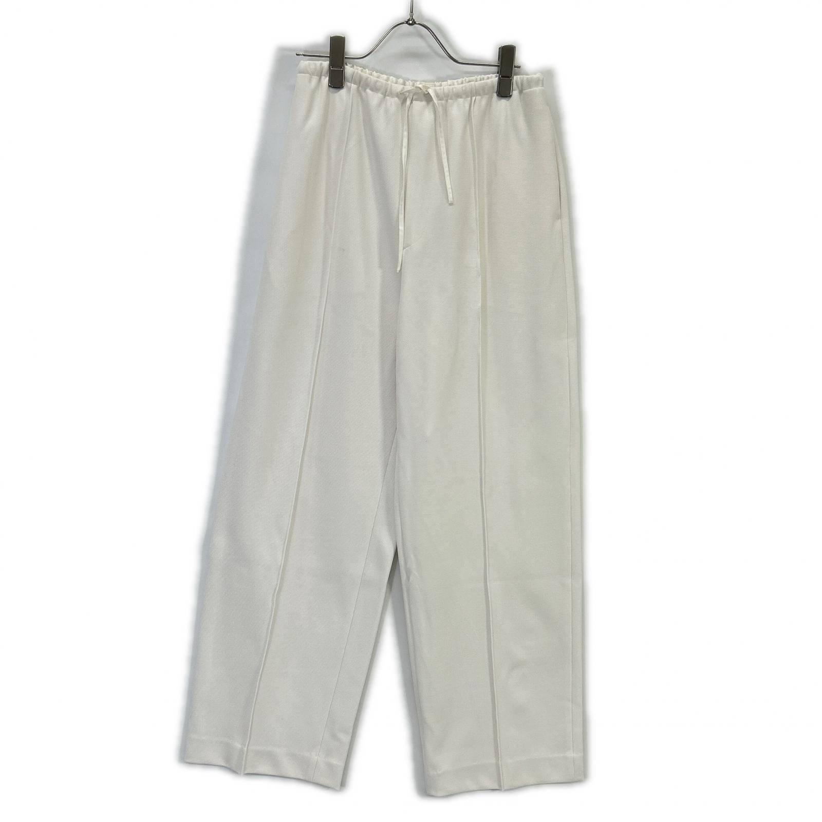 DRAWER ドゥロワー 6514-299-1543 ホワイト RESORT1 ツイルドロストパンツ ボトムス