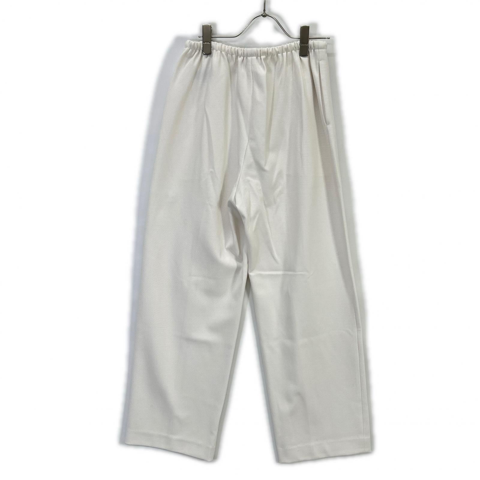 DRAWER ドゥロワー 6514-299-1543 ホワイト RESORT1 ツイルドロストパンツ ボトムス