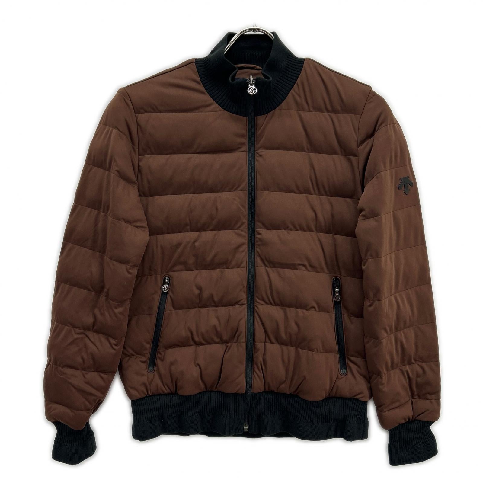DG4FJK02L Brown Padded Full-Zip Jacket L Women's