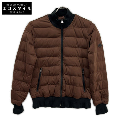 DG4FJK02L Brown Padded Full-Zip Jacket L Women's