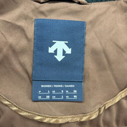 DESCENTE DG4FJK02L Brown Padded Full-Zip Jacket Jacket