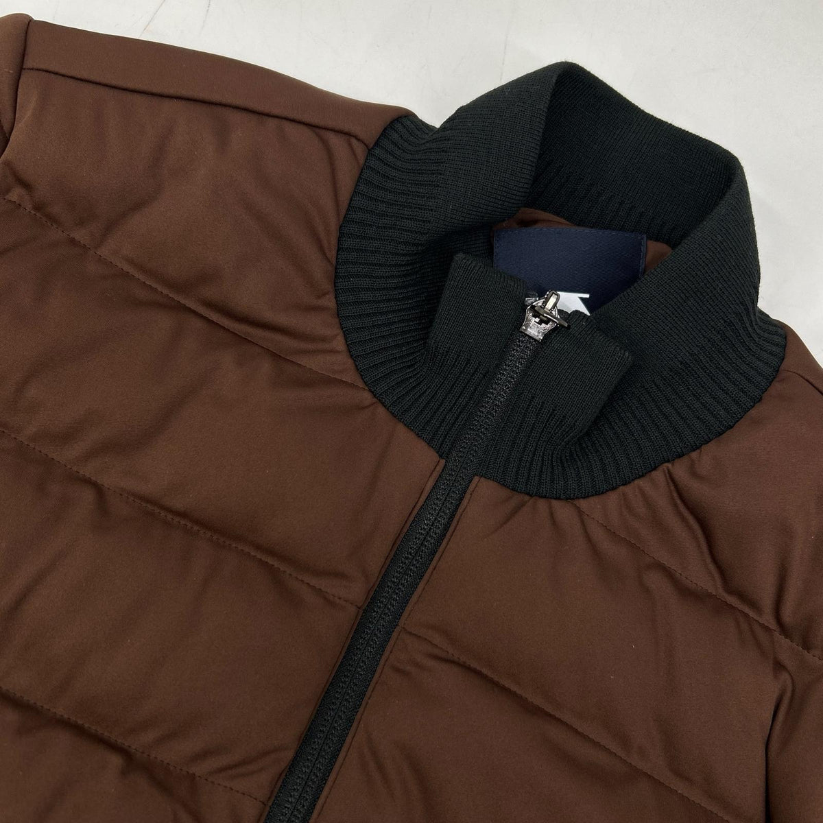 DESCENTE DG4FJK02L Brown Padded Full-Zip Jacket Jacket