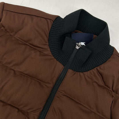 DESCENTE DG4FJK02L Brown Padded Full-Zip Jacket Jacket