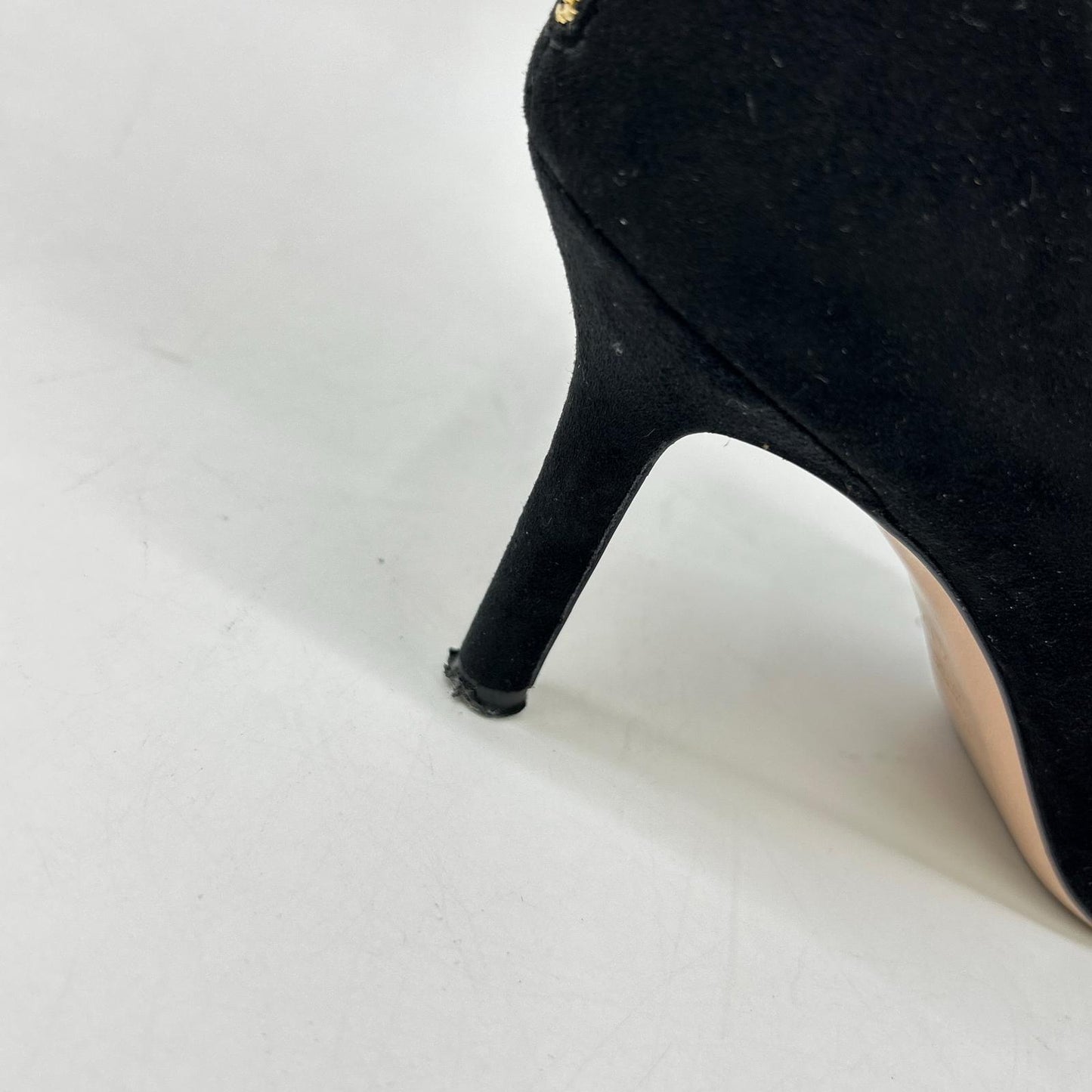 PELLICO ペリーコ DOT TULLE BOOTS METRO スエードｘメッシュ ヒール ショートブーツ シューズ