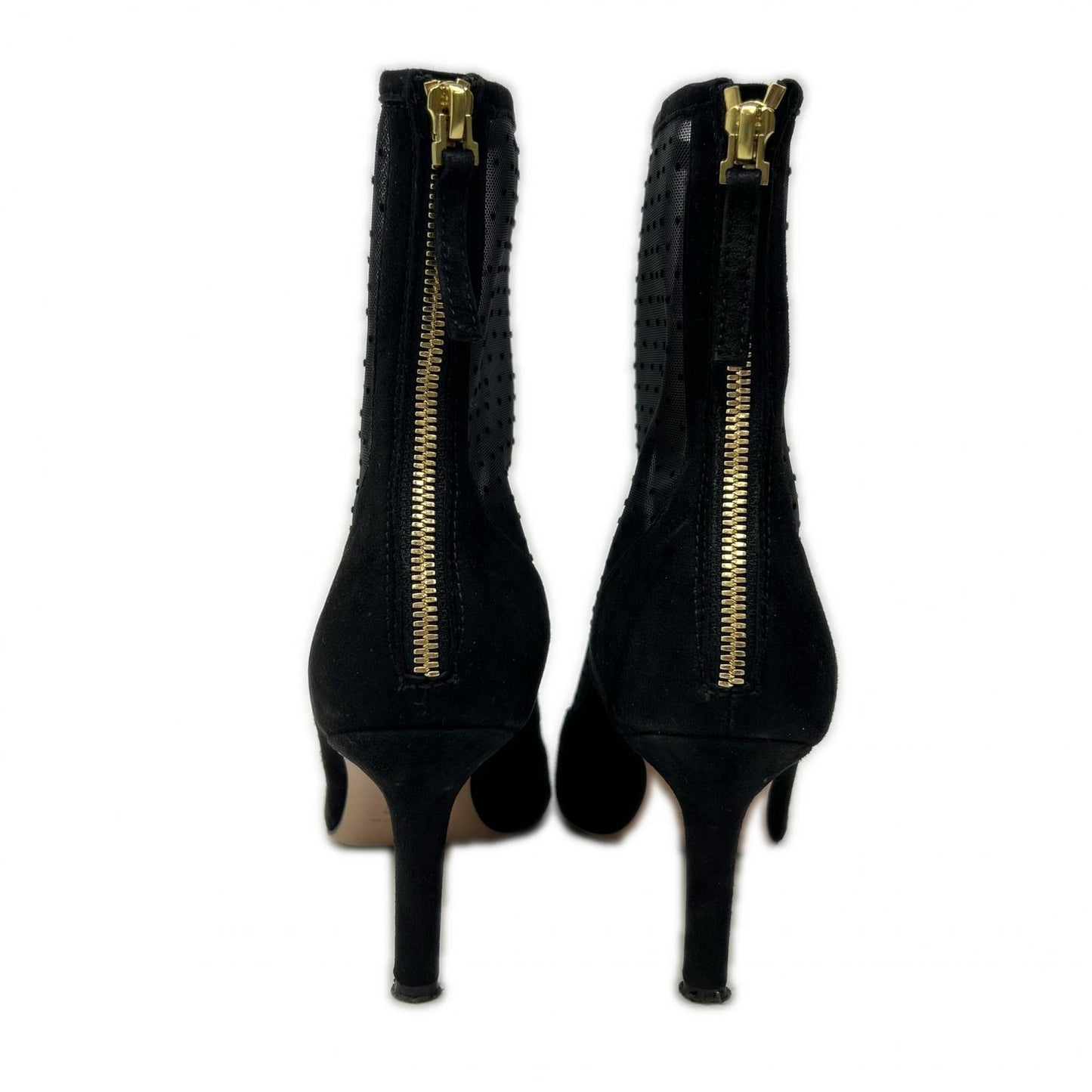 PELLICO ペリーコ DOT TULLE BOOTS METRO スエードｘメッシュ ヒール ショートブーツ シューズ