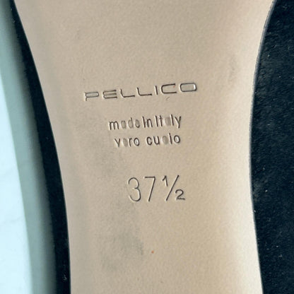 PELLICO ペリーコ DOT TULLE BOOTS METRO スエードｘメッシュ ヒール ショートブーツ シューズ