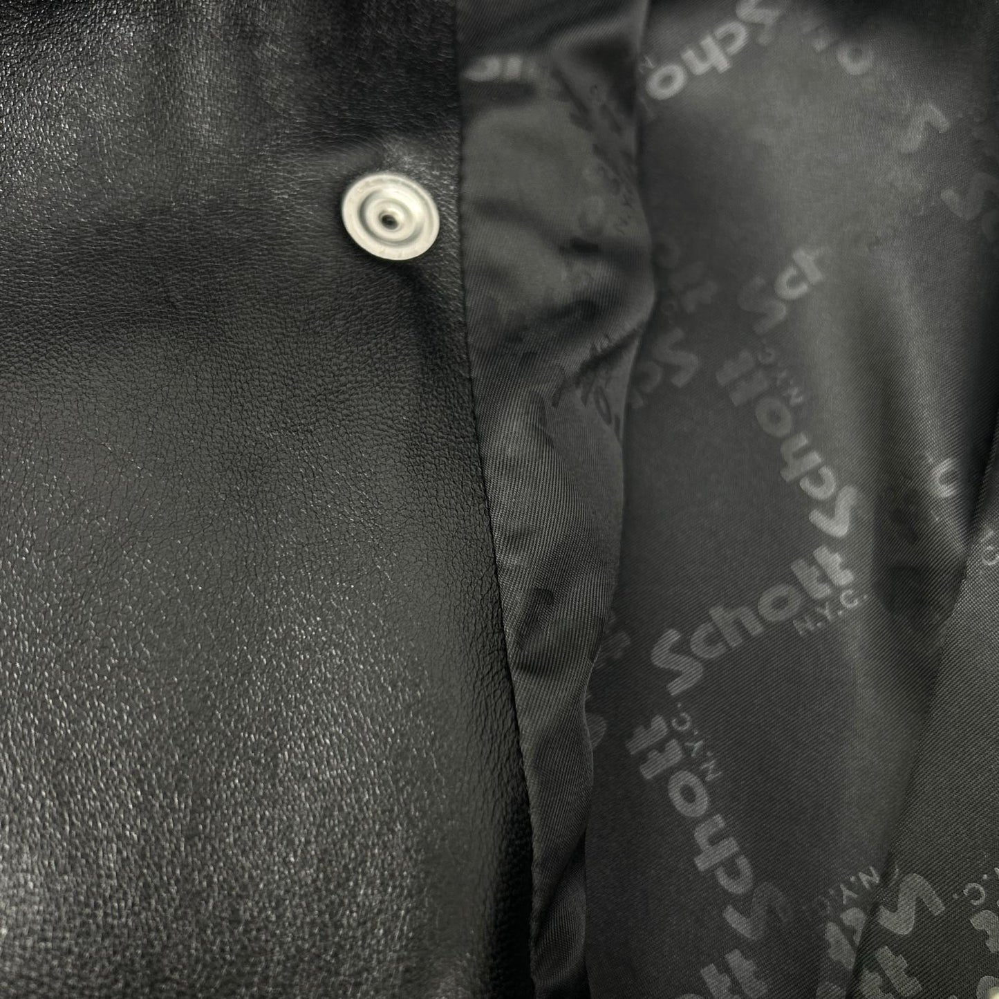 782-3950077 25 Model Black Sheep Leather NEW DOUBLE BREAST RIDERS Jacket L Men's