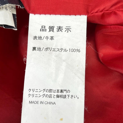 【K'S LEATHER】黑色 牛皮 肩肘带护垫 双排扣机车夹克 M 男士