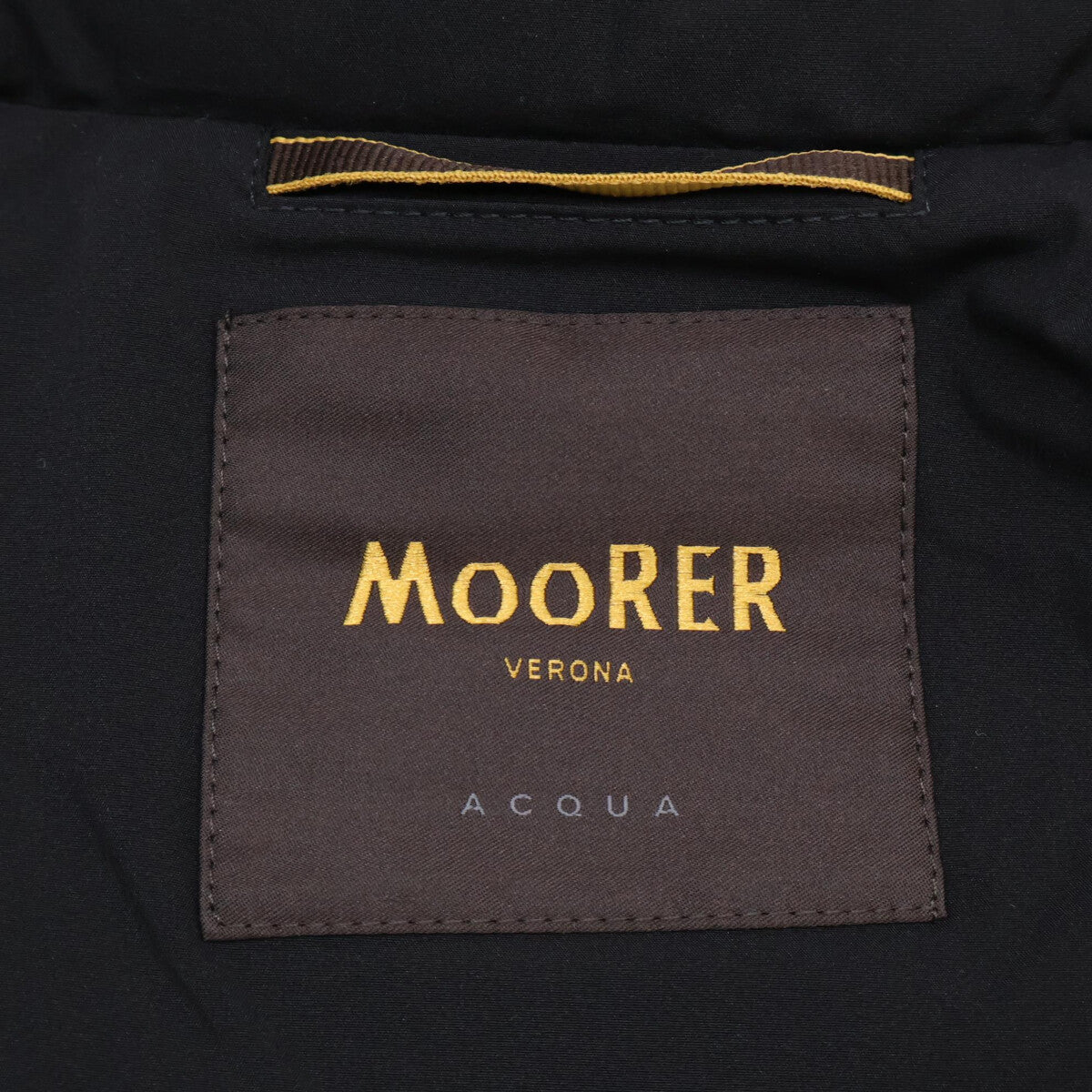 MOORER ムーレー 美品 ACQUA RAY-KN ホワイトグースダウン スランドカラー W-ZIPダウンブルゾン ジャケット