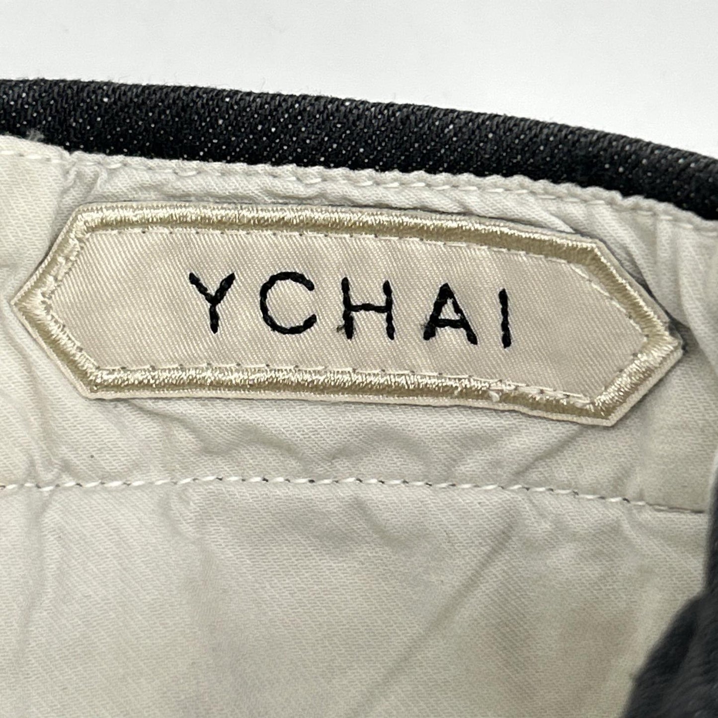YPU037 ROBUSTO/Robust Wash Black Button Fly Denim Chino Pants Bottoms 31 Men's