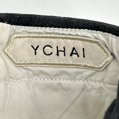 YPU037 ROBUSTO/Robust Wash Black Button Fly Denim Chino Pants Bottoms 31 Men's