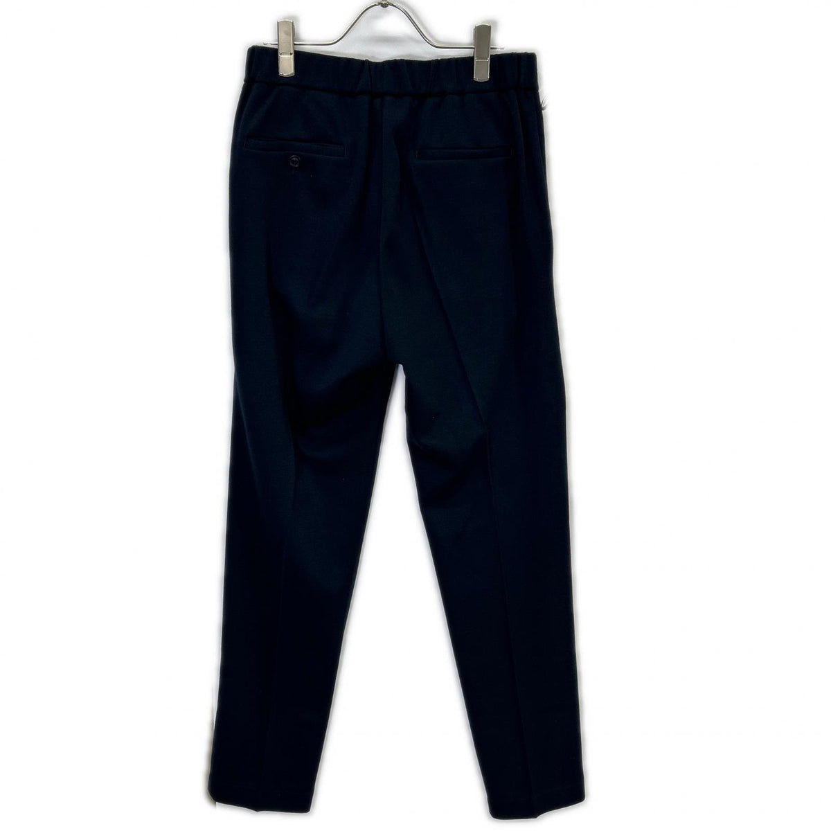 51BA419J 海军蓝 初剪羊毛×腈纶 2扣针织西装夹克/中缝西裤 套装 西服套装 M 男士