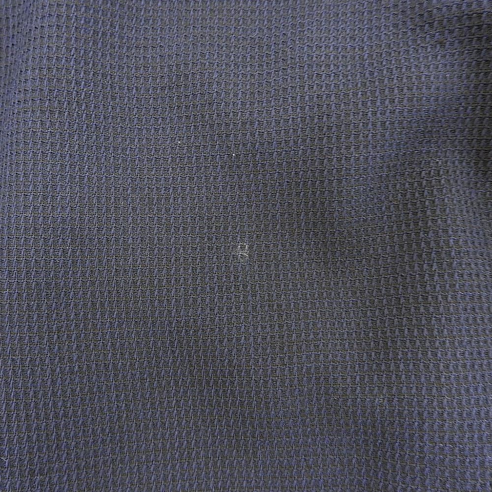 美品 棉羊毛混纺 2扣华夫格西装外套 男款 海军蓝 M 51G419J 夹克 M 男士