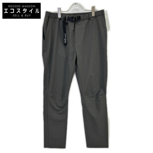 MSH20S5016 Gray Nylon Webbing Belt Tapered Pants Bottoms 03 Men's