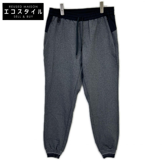 MSH20S5020 Gray x Black Nylon Bi-Color Tapered Easy Pants Bottoms 03 Men's