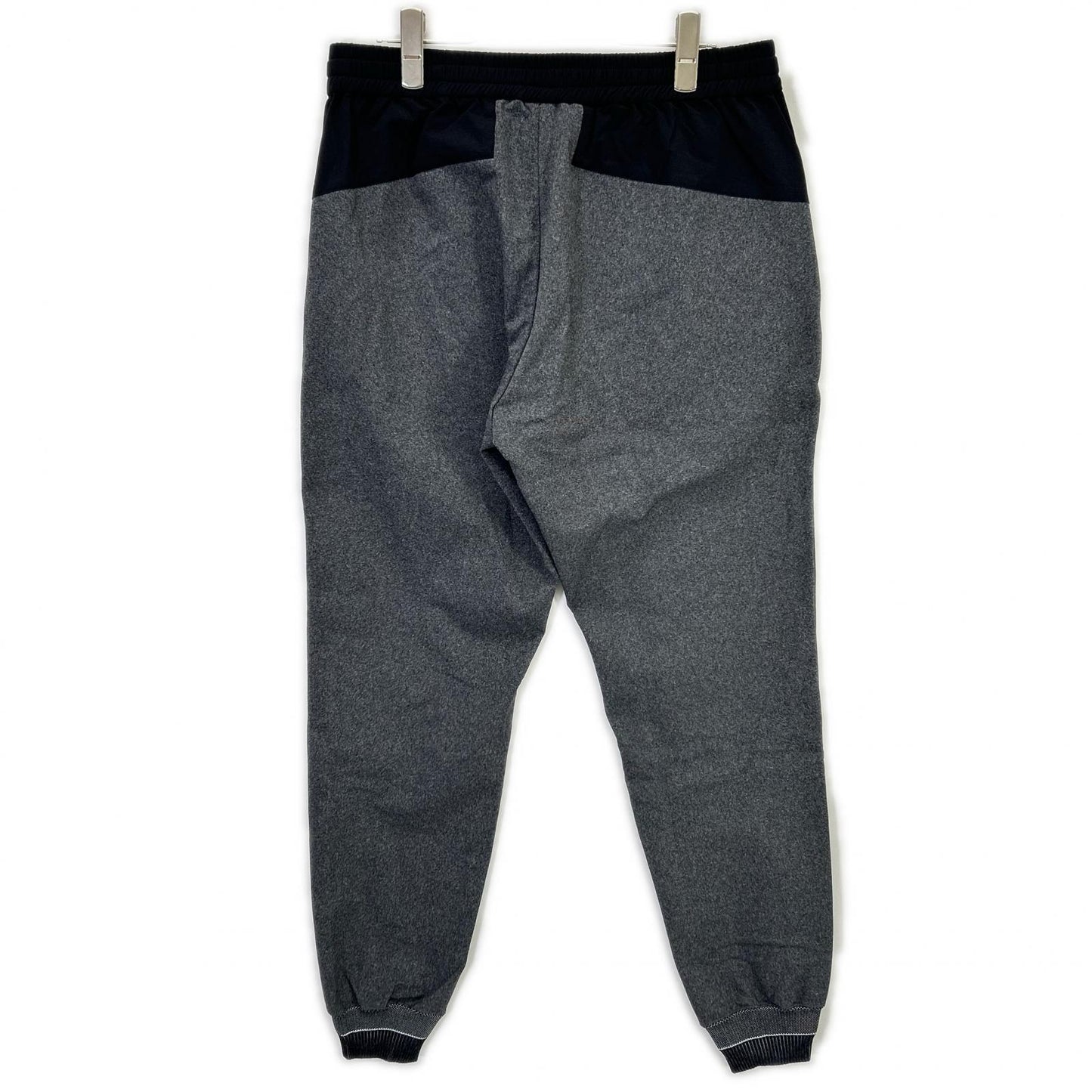MSH20S5020 Gray x Black Nylon Bi-Color Tapered Easy Pants Bottoms 03 Men's