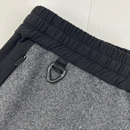 MSH20S5020 Gray x Black Nylon Bi-Color Tapered Easy Pants Bottoms 03 Men's