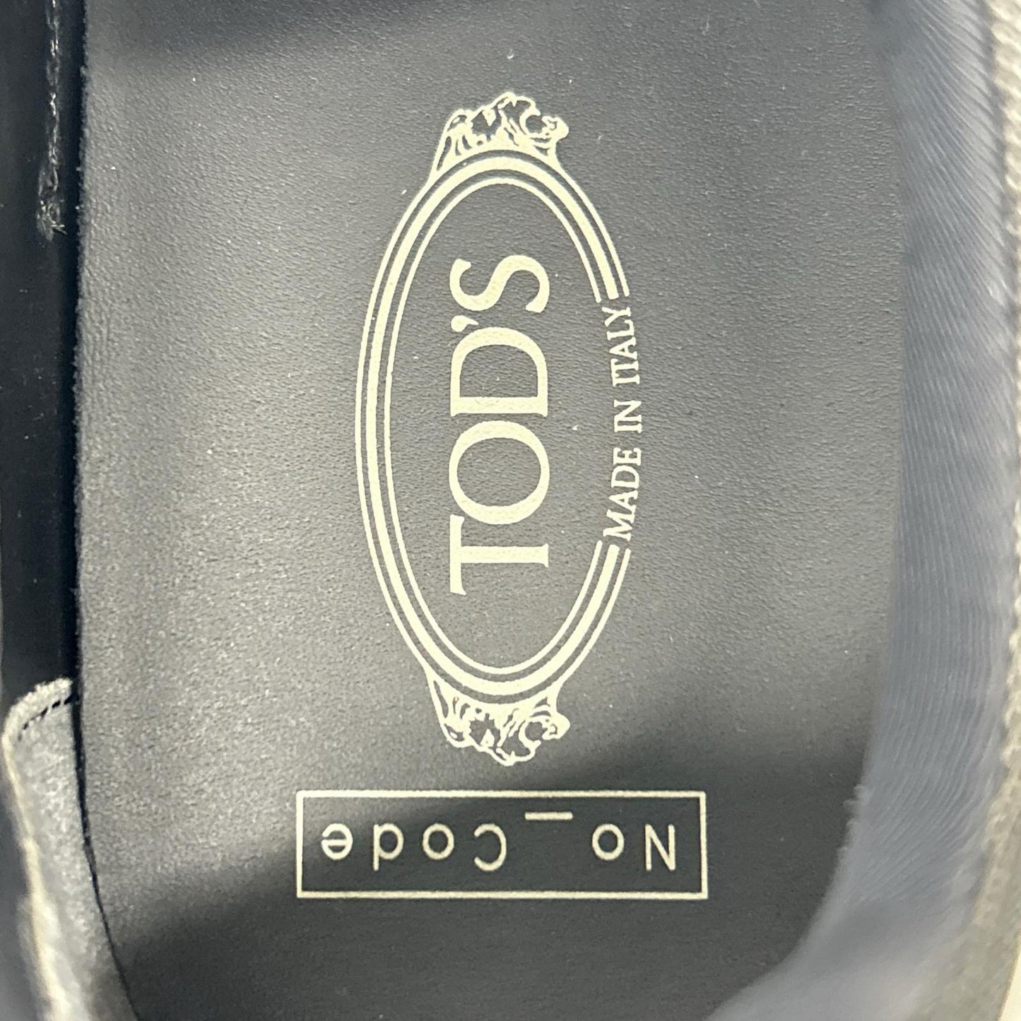 TOD'S トッズ 【美品】NO CODE ノーコード スリッポン シューズ