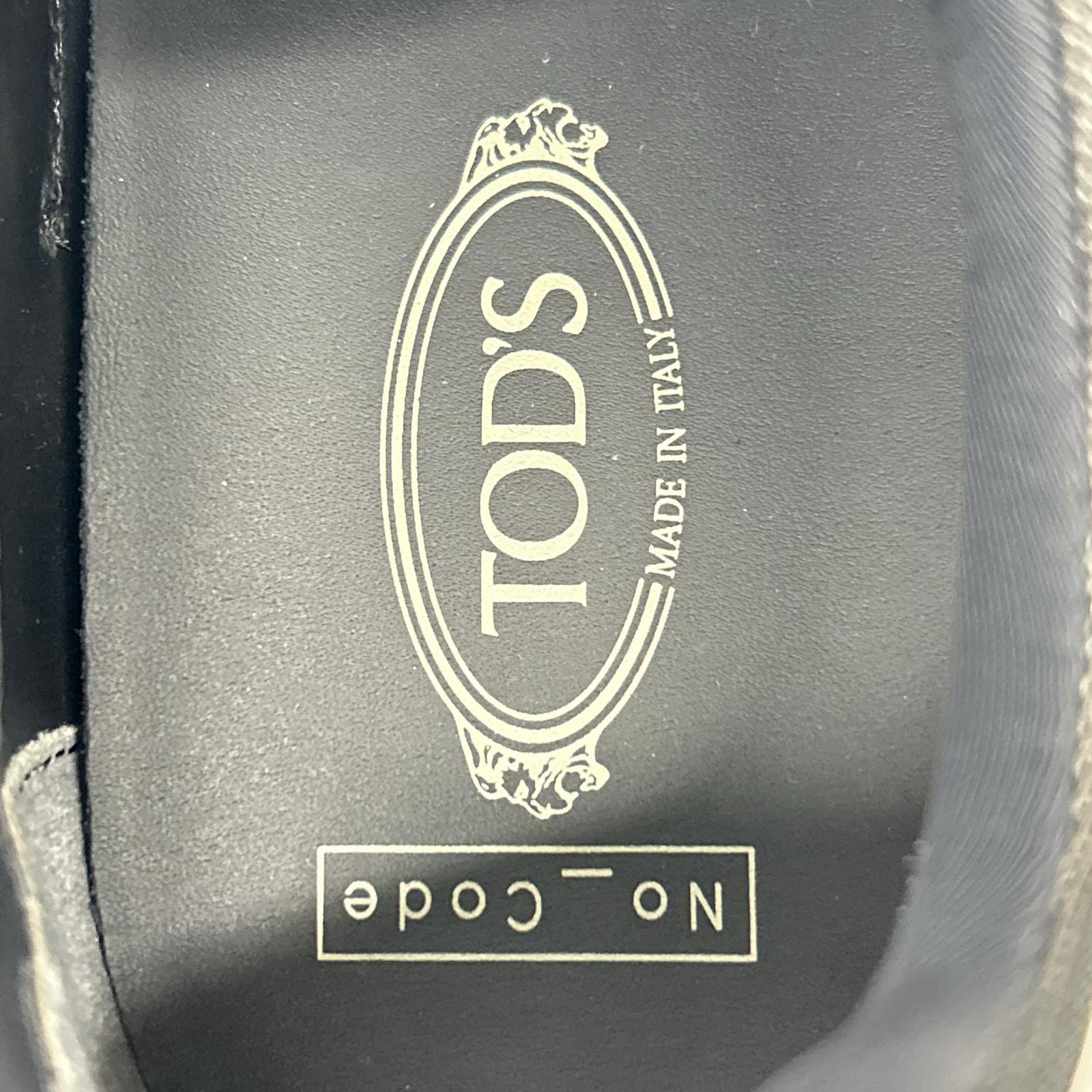TOD'S トッズ 【美品】NO CODE ノーコード スリッポン シューズ