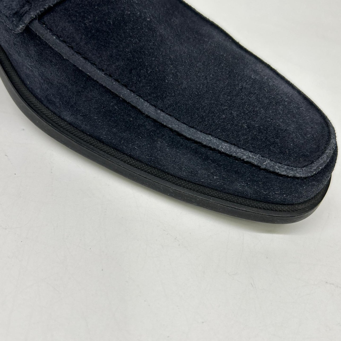 【新品同款】压花徽标麂皮乐福鞋 7A 男士